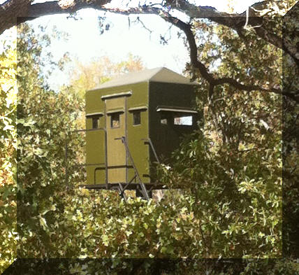 5, 10, and 15ft Deluxe Stands for Fiberglas Hunting Blinds